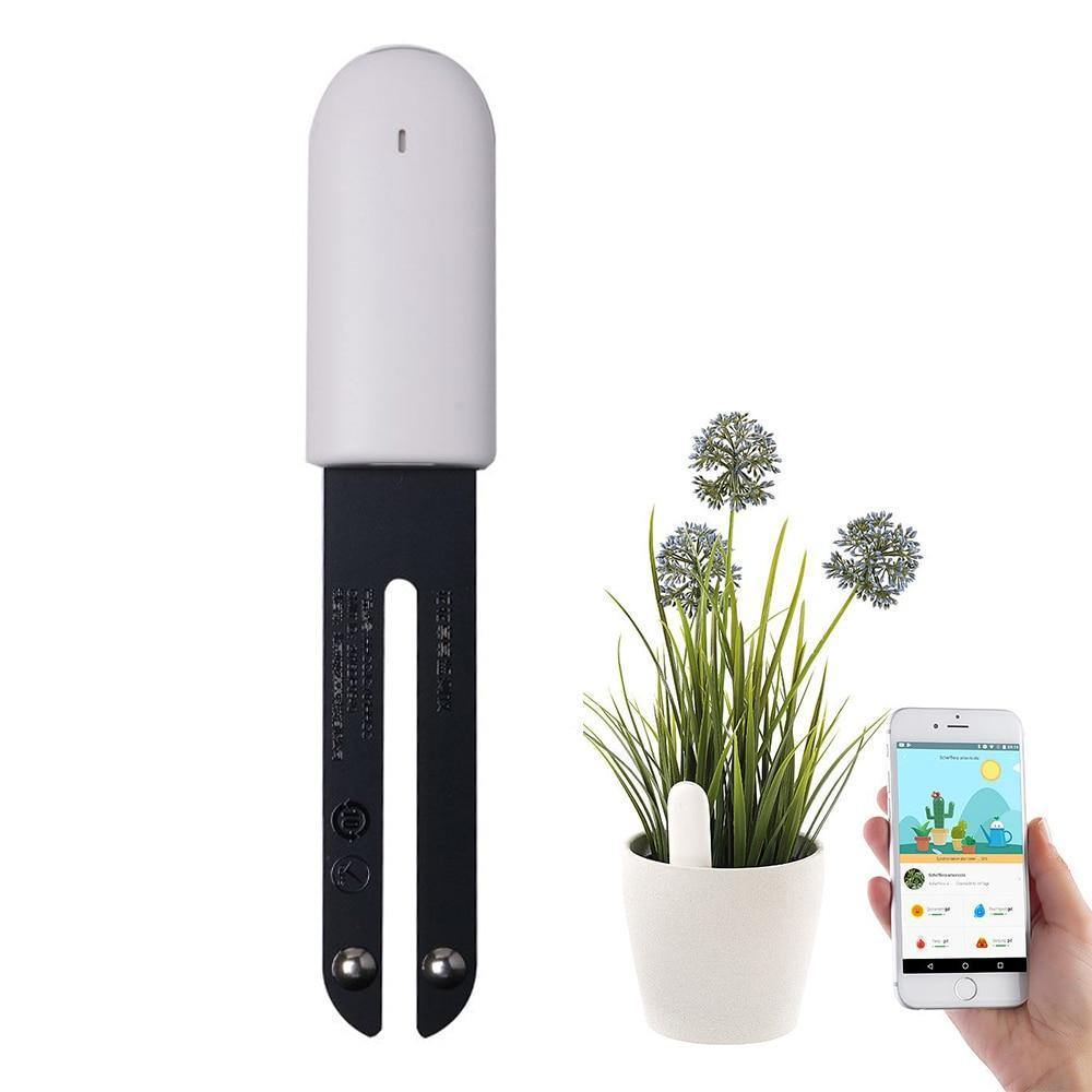 Medidor de agua y sensor de salud inteligente para plantas