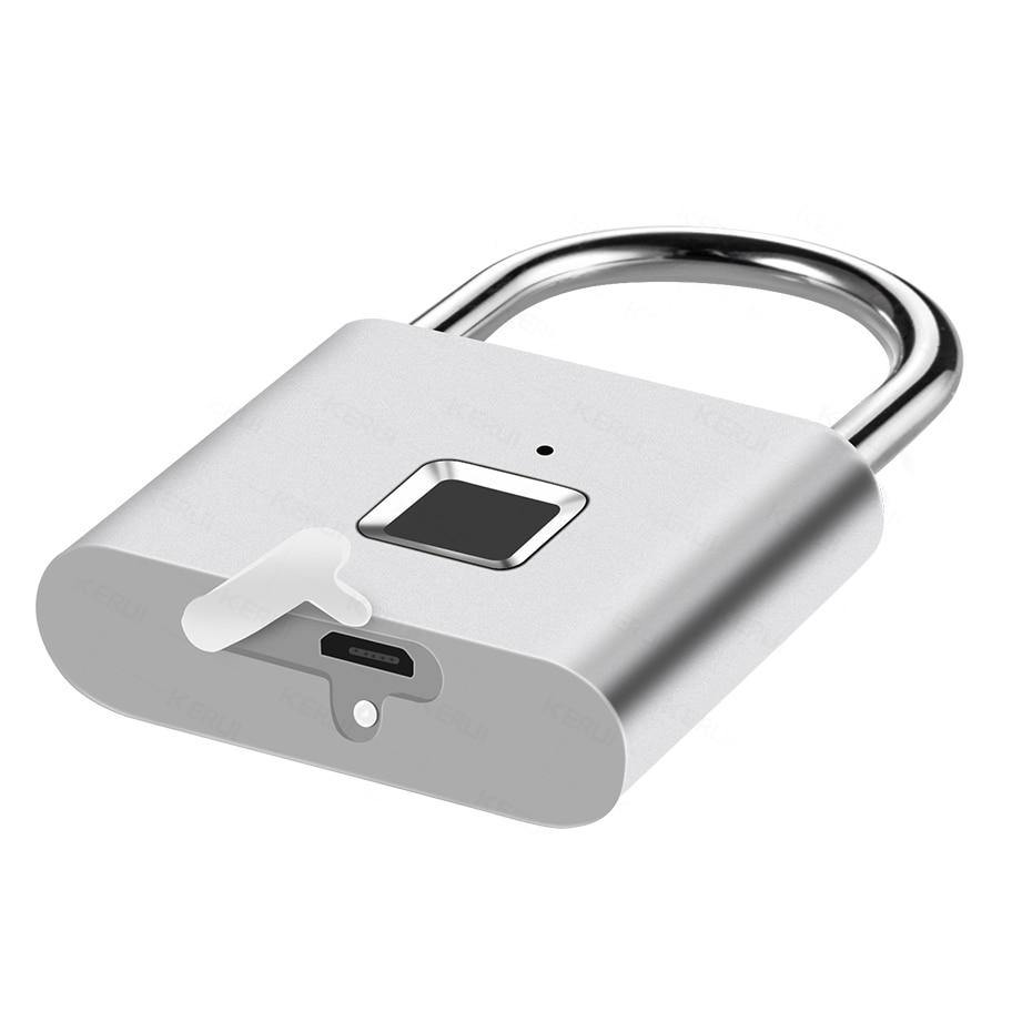 Serrure à empreinte digitale à chargement USB sans clé