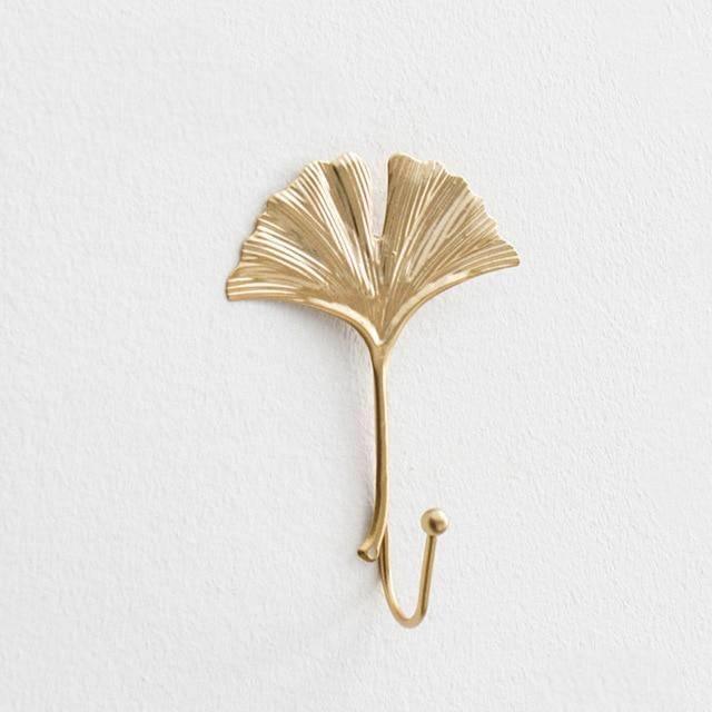 Nature's Leaves Metal Wall Hooks