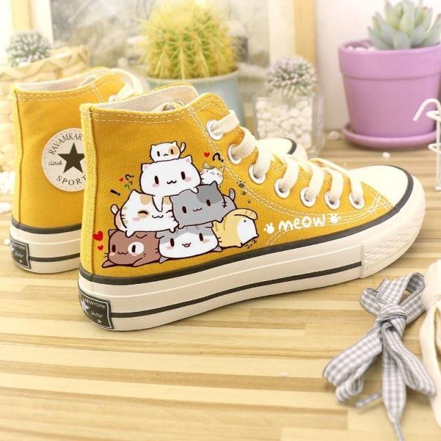 Fluffy Cat Meow sneakers