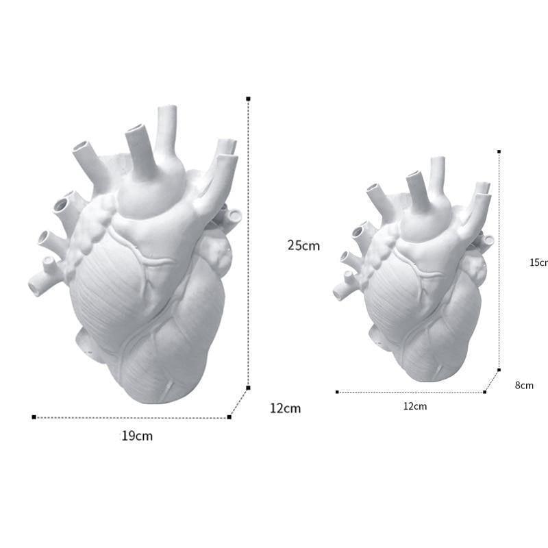 Anatomische Hart Keramische Vaas