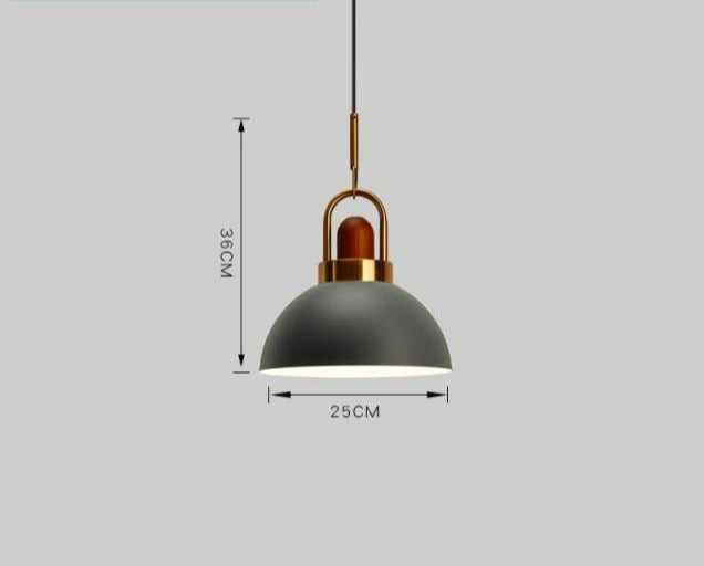 Abbott - Lampes suspendues scandinaves modernes