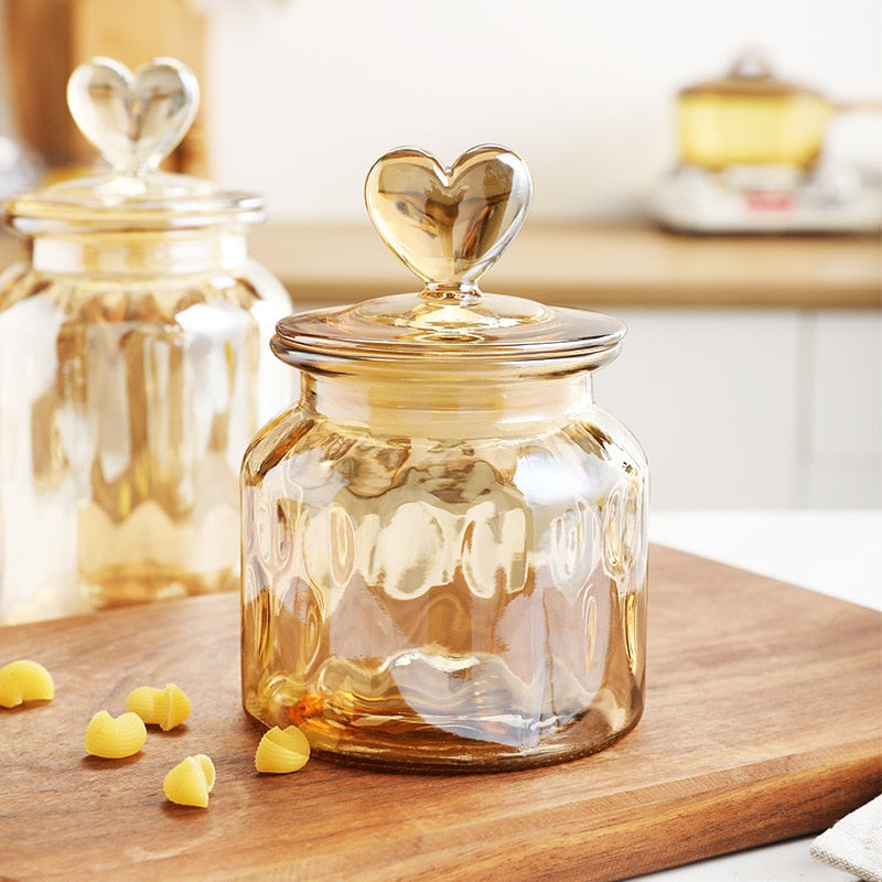 Farmhouse Airtight Glass Storage Container Jars