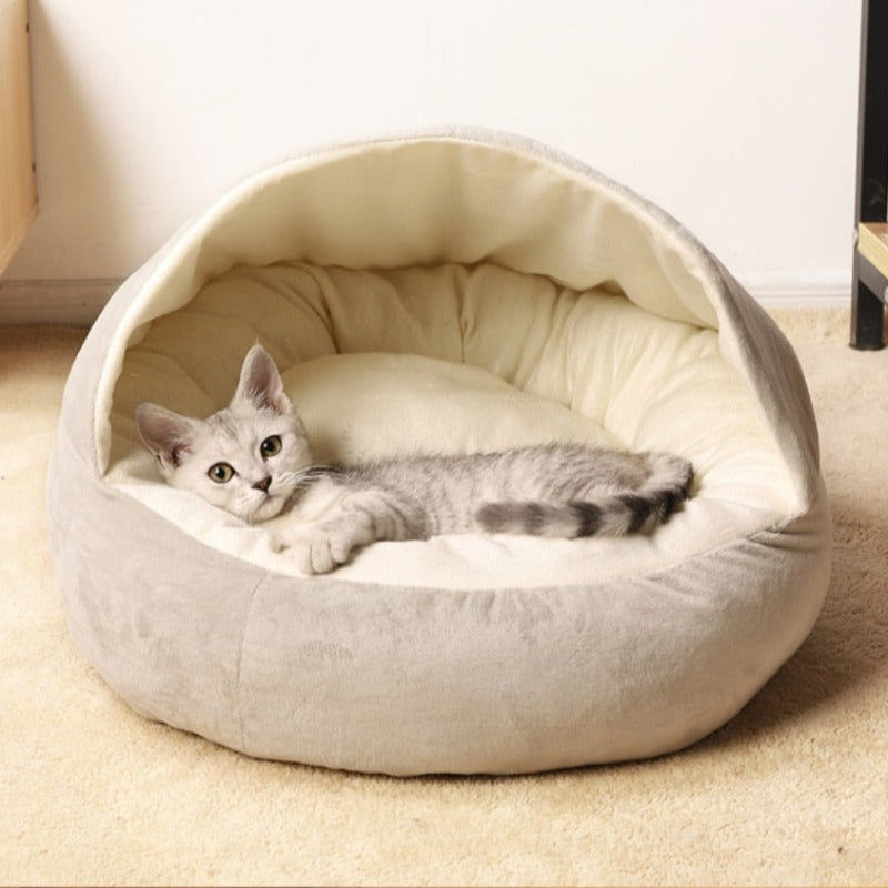 Gezellige Ronde Kalmerende Kattenhol Bed