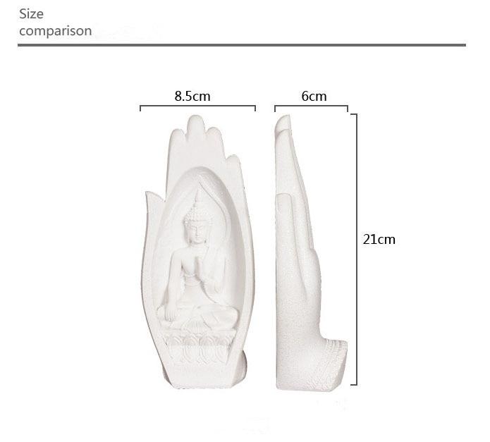 Lot de 2 figurines de Bouddha