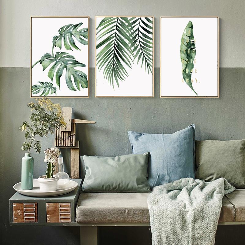 Green Leaves | Canvas