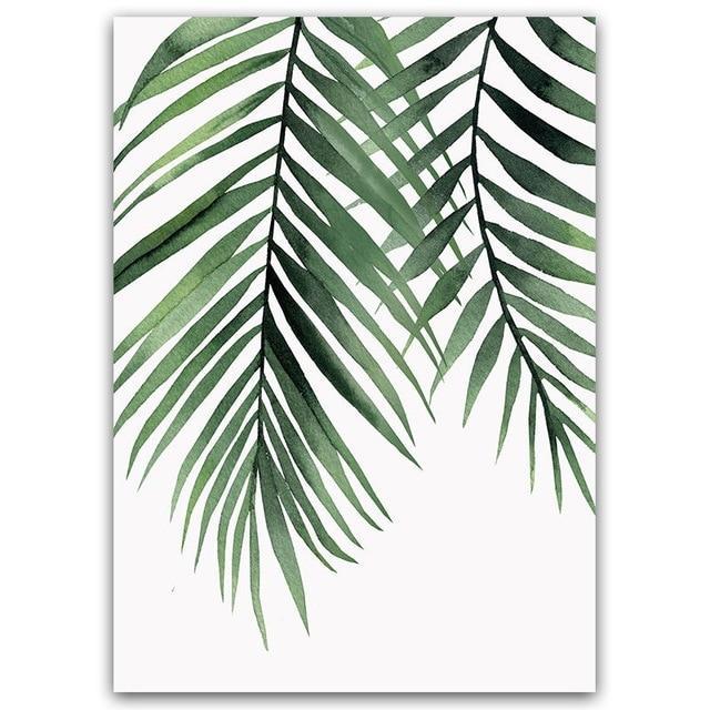 Green Leaves | Canvas