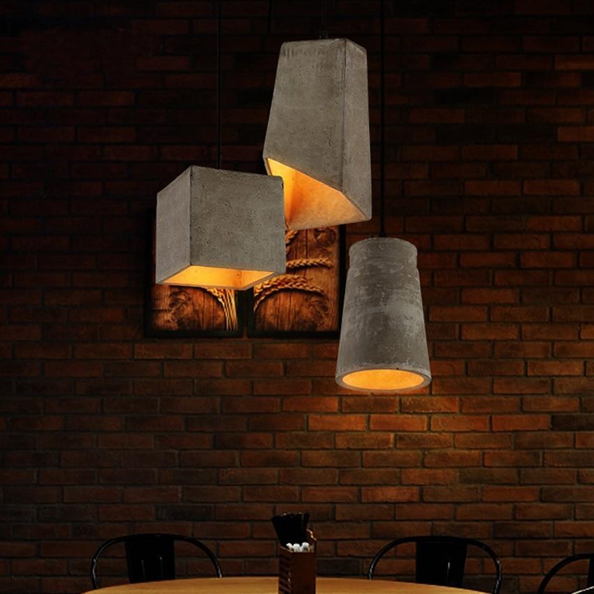 Nordic Cement Hanglamp Armatuur