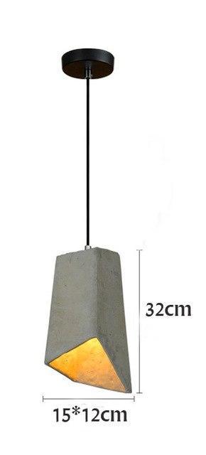 Nordic Cement Hanglamp Armatuur