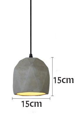 Nordic Cement Hanglamp Armatuur