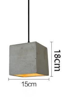 Nordic Cement Hanglamp Armatuur