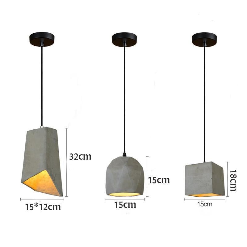 Nordic Cement Hanglamp Armatuur