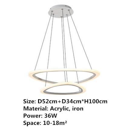 Lampadario nordico a LED Grand