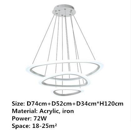 Lampadario nordico a LED Grand