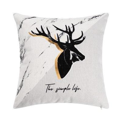 Black Gold Deer tyynyliinat