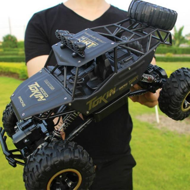 Auto da Corsa Radiocomandata 4x4 Rock Crawler Monster Truck