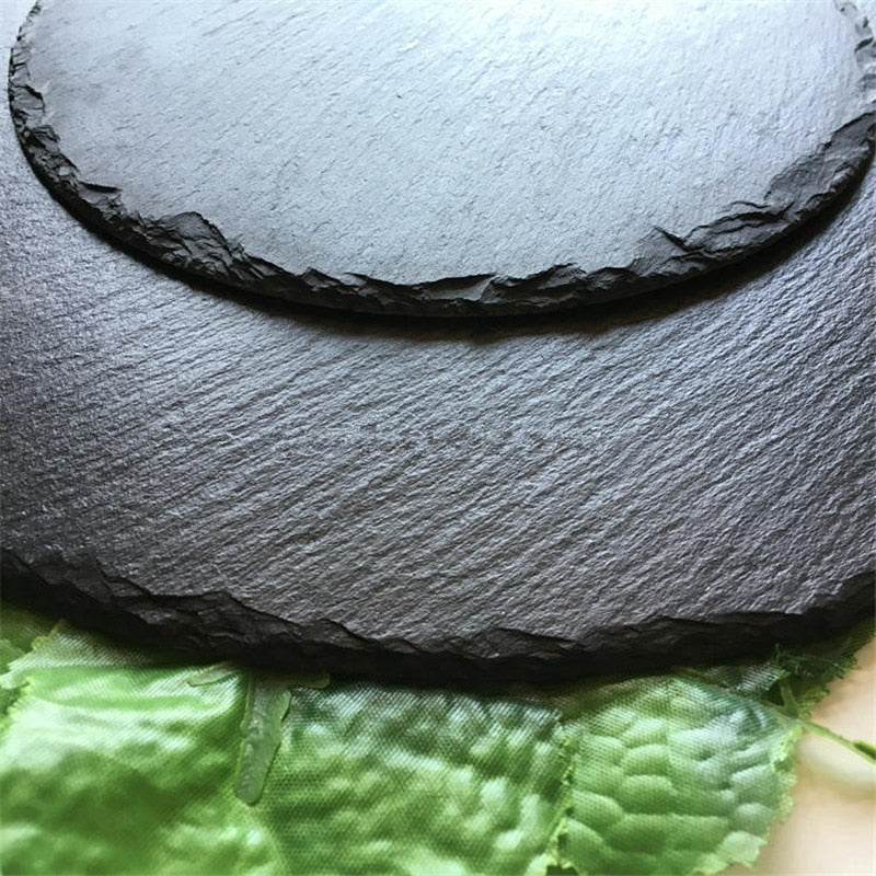 Basalt Natural Slate Plate