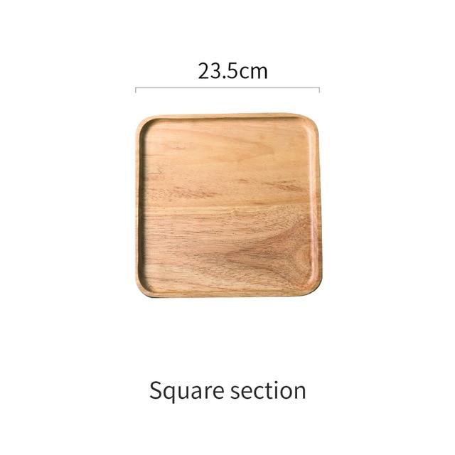 Bamboo Serving Tray Set