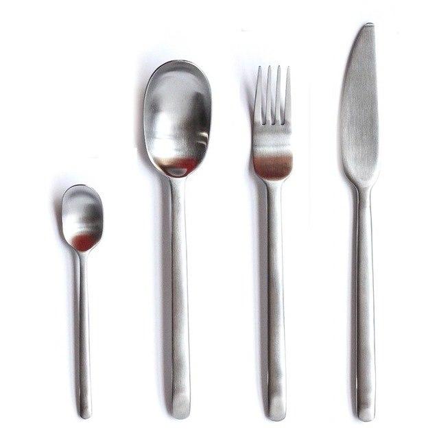 Black/Gold Cutlery Set