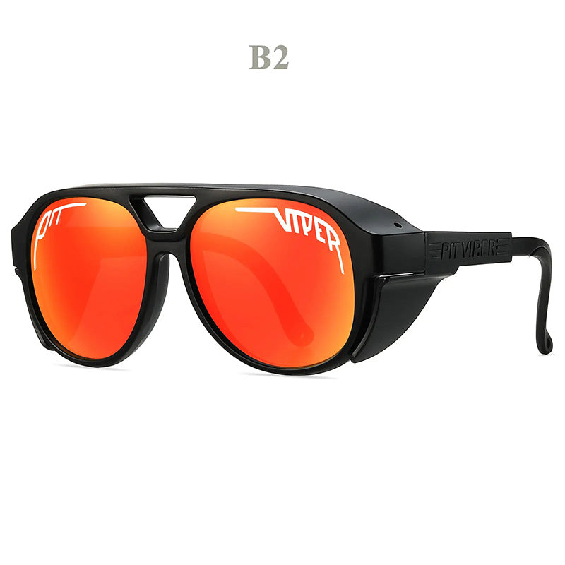 Winddichte UV400 Viper Motorrad-Sonnenbrille