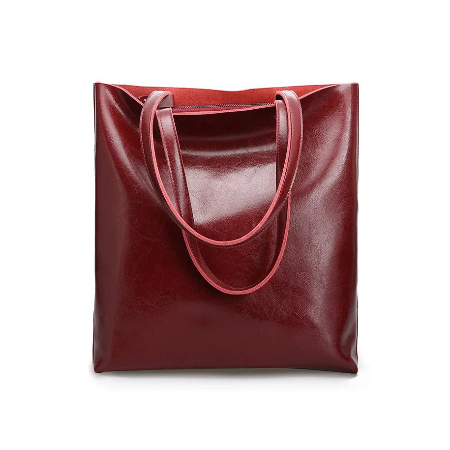 The Belfair Leather Tote Bag