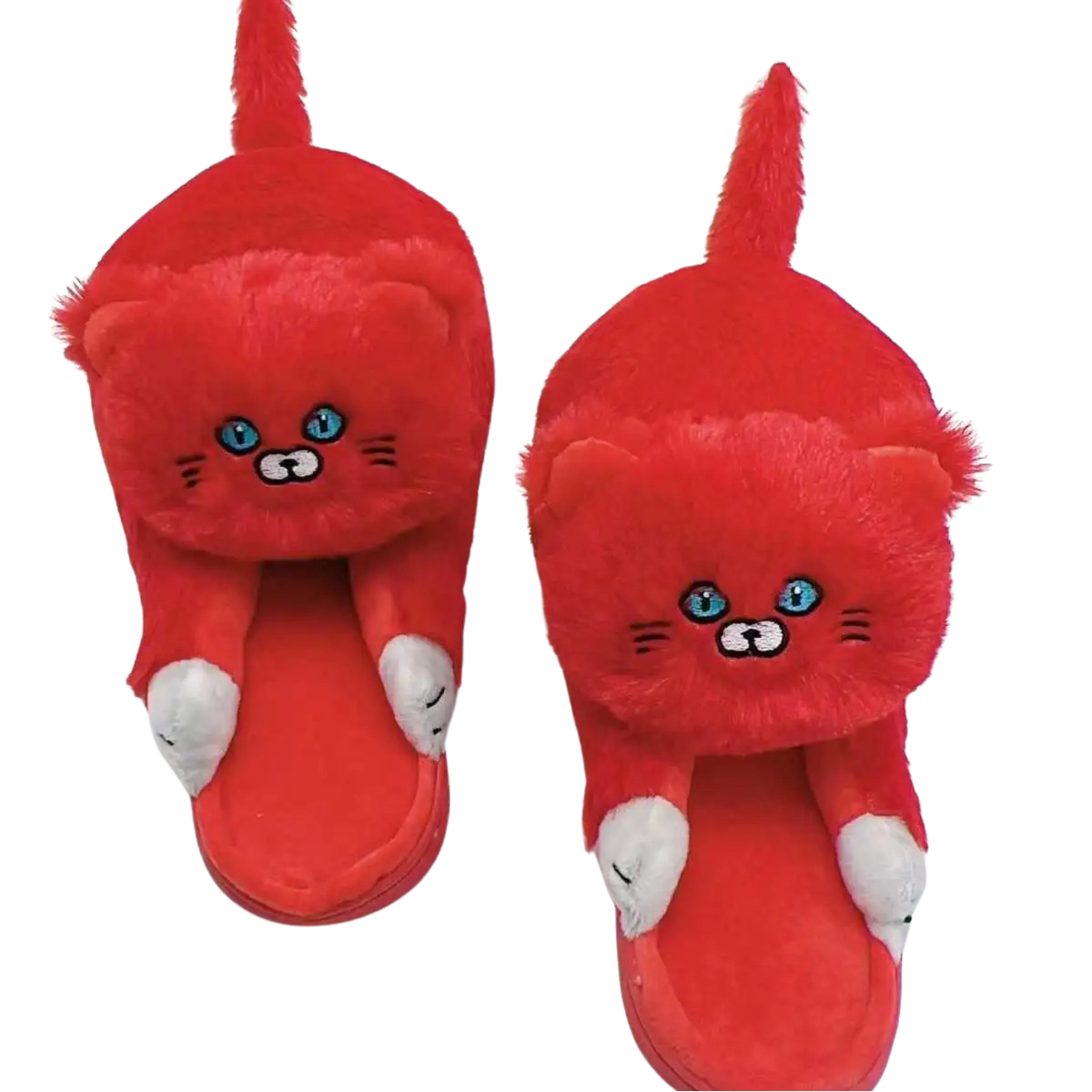 Hugging Cat Slippers - Dames