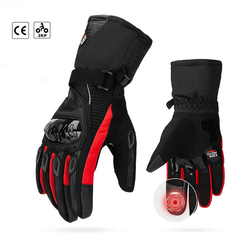 Wasserdichte Winter-Motorradhandschuhe | CE- und 2KP-Zulassung