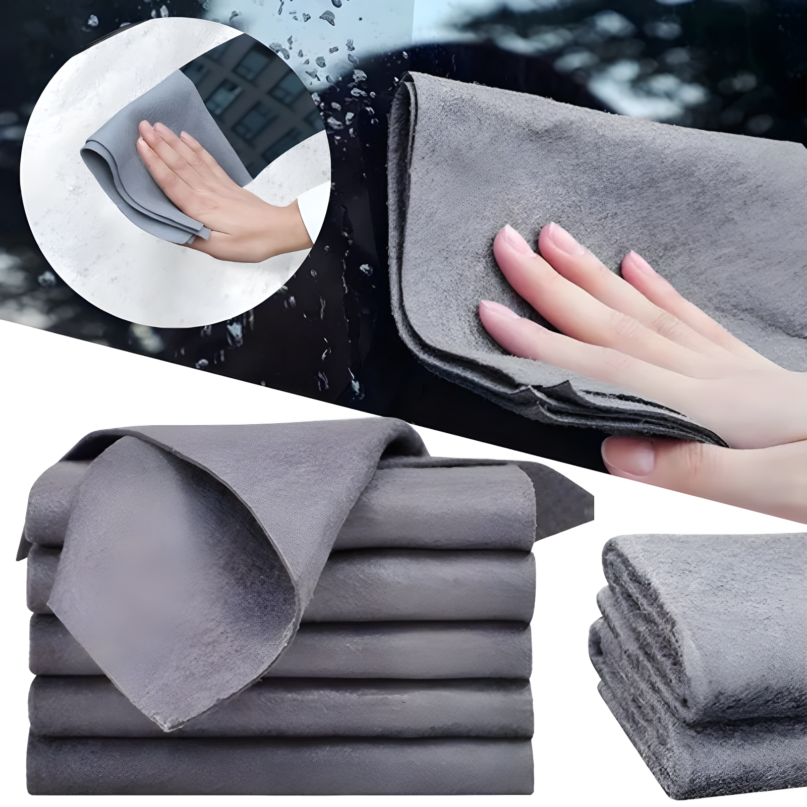 Microfiber cleaning cloth