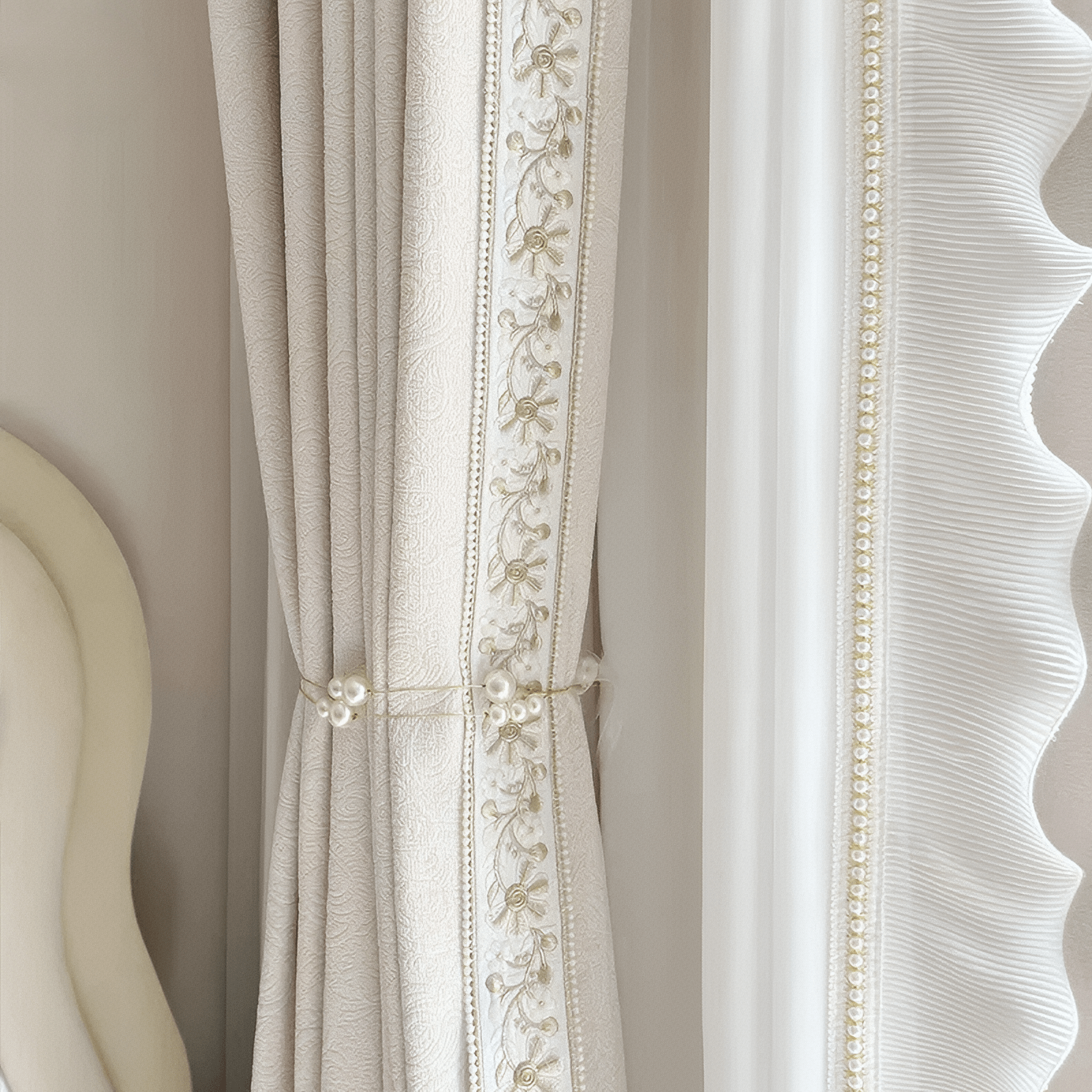 RÊVE BLANC SOFT VEIL | LUXURY CURTAIN