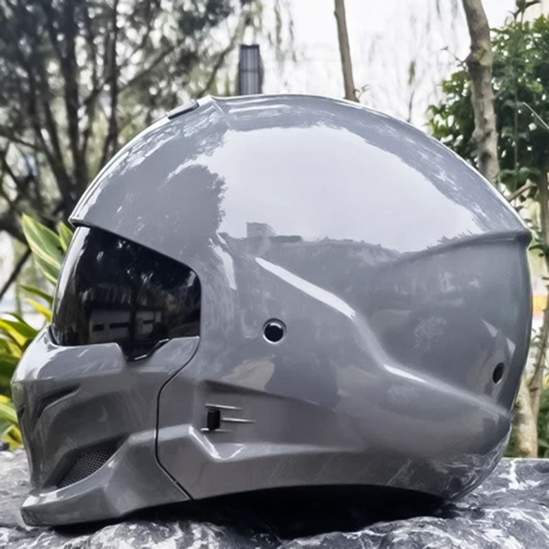 Piloten-Motorradhelm