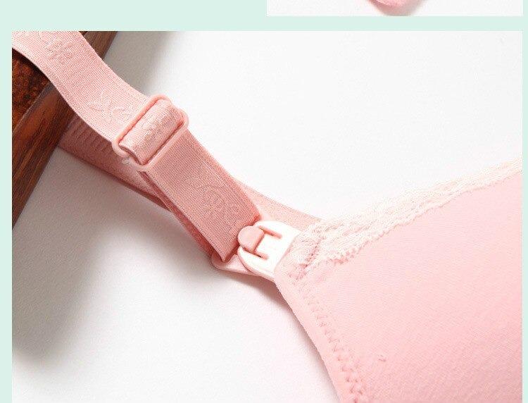 LENA - Reggiseno da allattamento in seta senza cuciture per future mamme