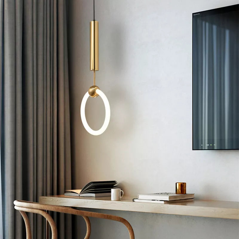 Elegante – Lampada a sospensione nordica dal design semplice