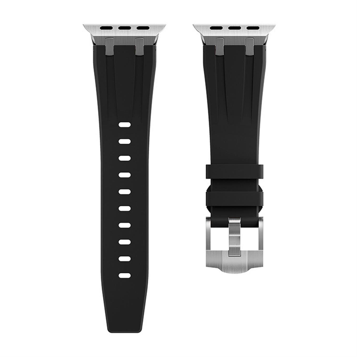 Luxus AP Mod Silikonarmband für Apple Watch