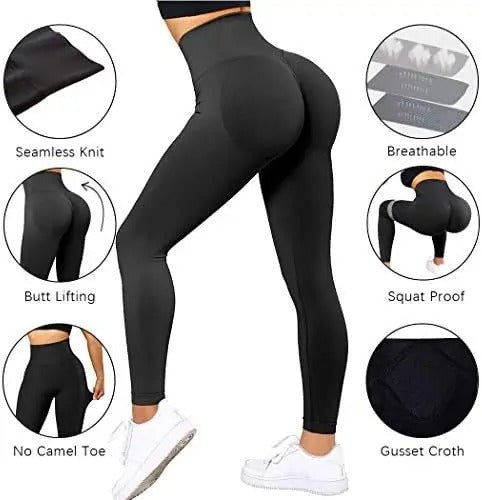 Seamless leggings – high waist and lifting design