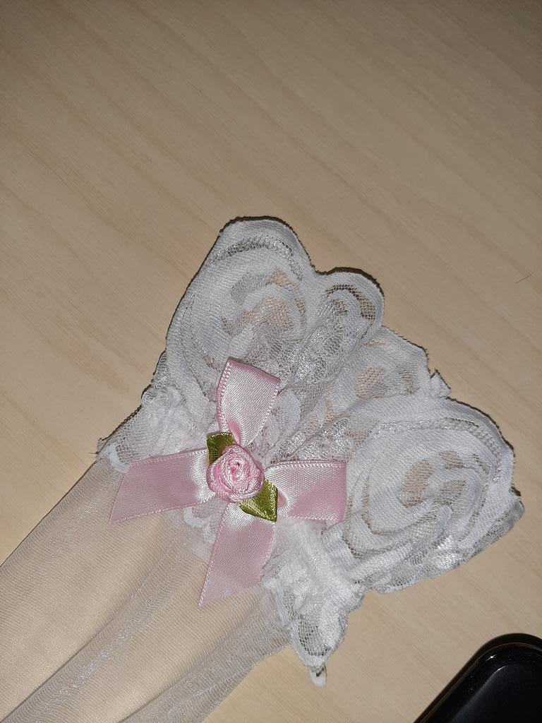 Sheer Babygirl Bow Stockings