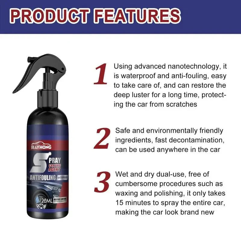 ShineArmor™ | Bomboletta spray 3 in 1 per rivestimento auto