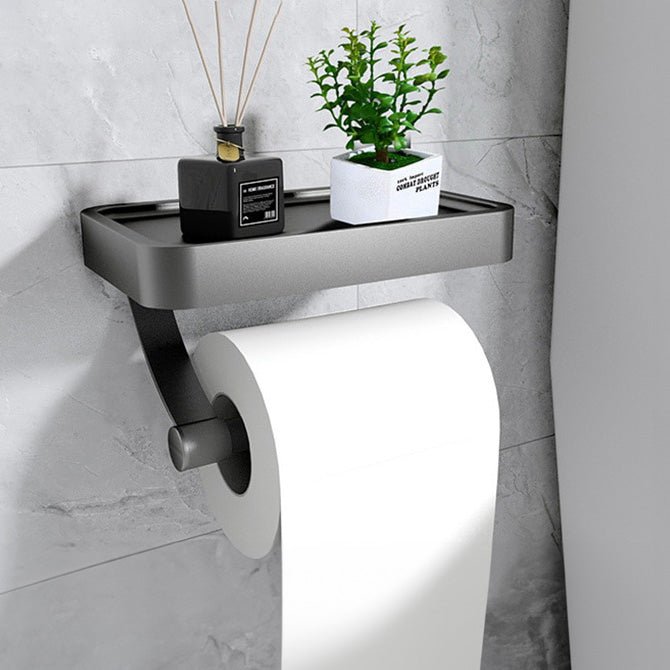 Sleekshelf Roll Holder: asennus ilman porausta