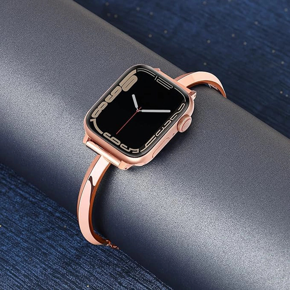 Bracciale in acciaio inossidabile slim da donna per Apple Watch