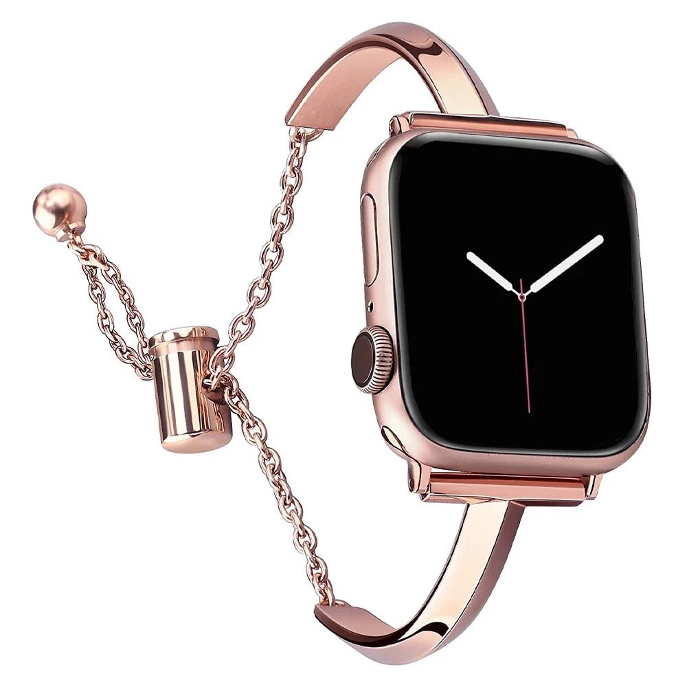 Vrouwen Slimme RVS Schakelband voor Apple Watch