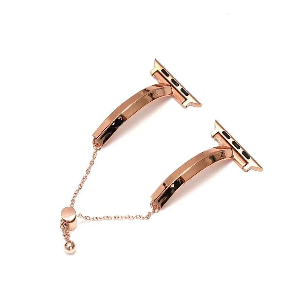 Bracciale in acciaio inossidabile slim da donna per Apple Watch