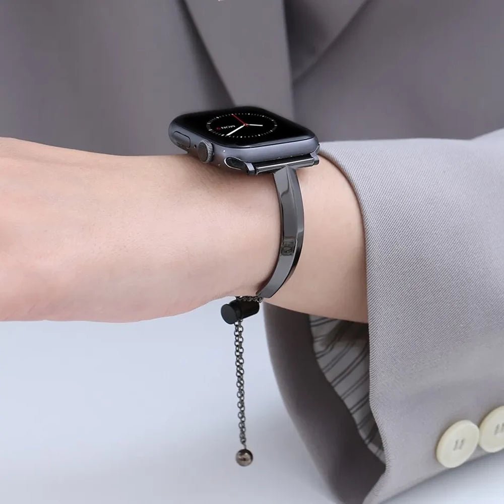 Bracelet en acier inoxydable slim pour Apple Watch