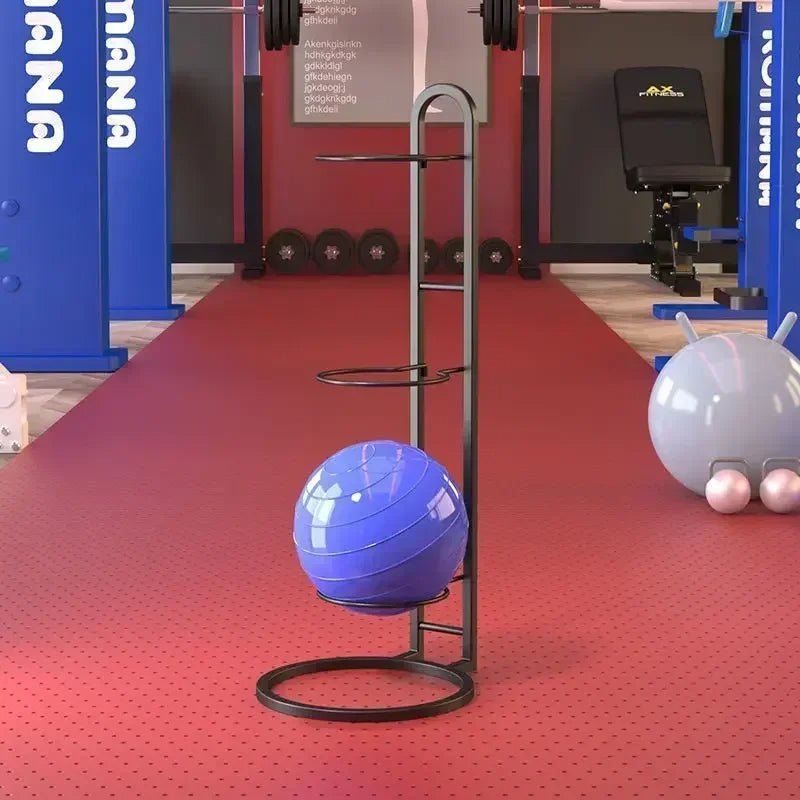 Support de rangement élégant pour ballons de sport | Organisateur de garage amovible