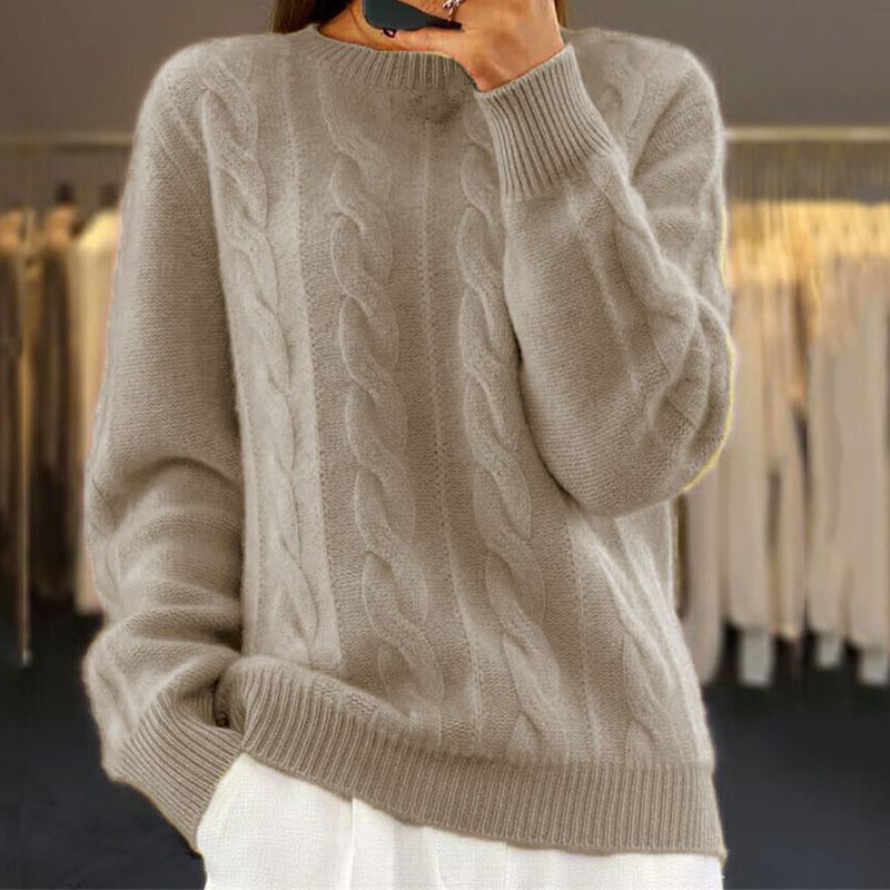 Debbie | WARM KNITTED SWEATER IN WOOL