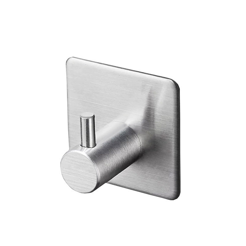 Ganchos de pared para baño de acero inoxidable (sin taladros)