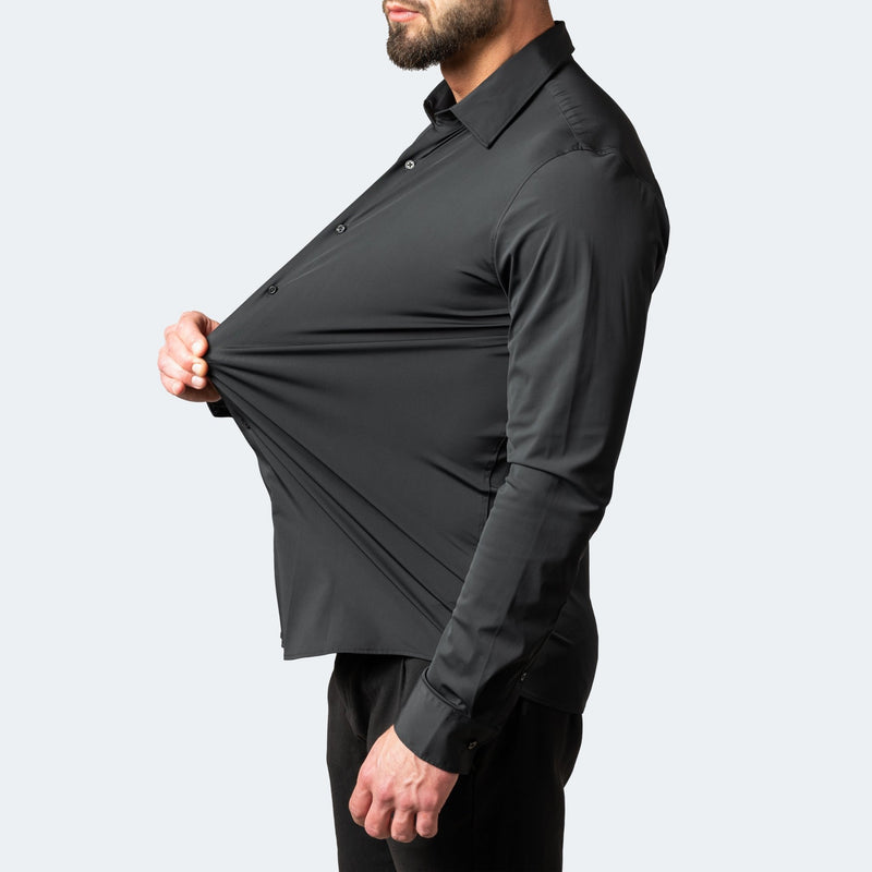 Teddy Stretch Anti-Wrinkle Shirt: una camisa que casi se pone sola