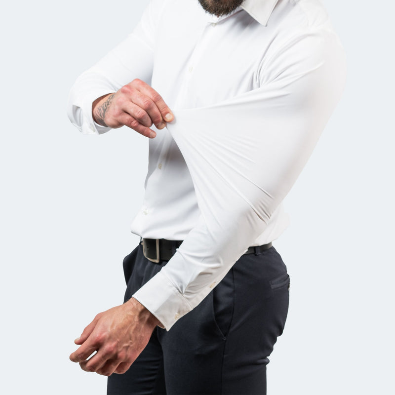 Teddy Stretch Anti-Wrinkle Shirt: una camisa que casi se pone sola