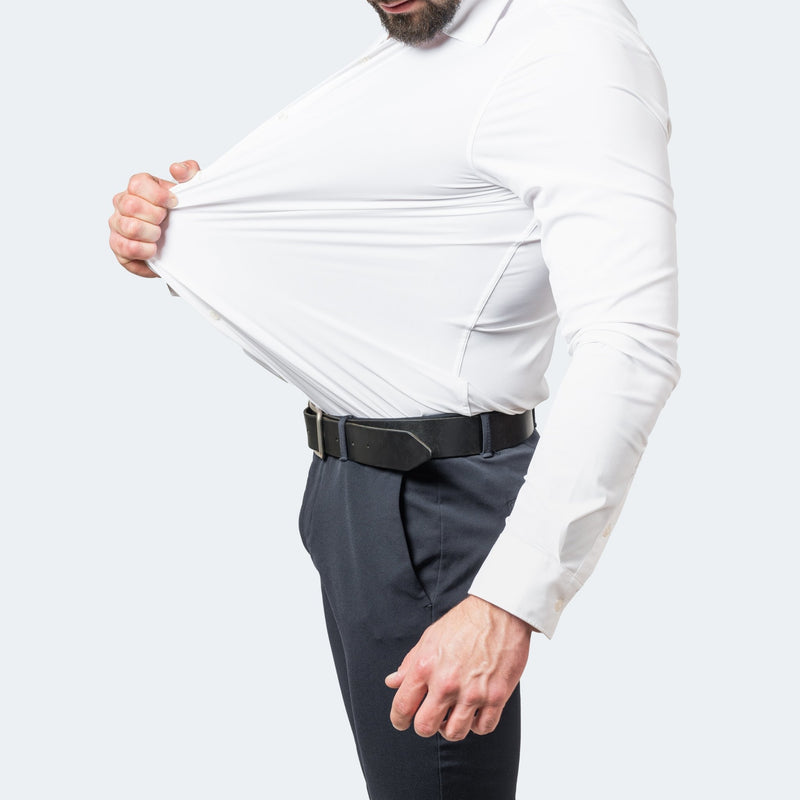 Teddy Stretch Anti-Wrinkle Shirt: una camisa que casi se pone sola