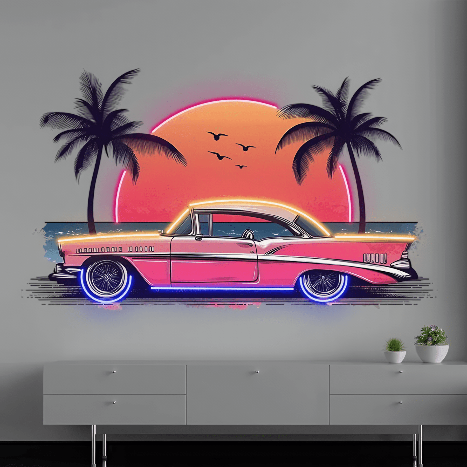 SUNSET DRIVE-IN | NEON MŰVÉSZET