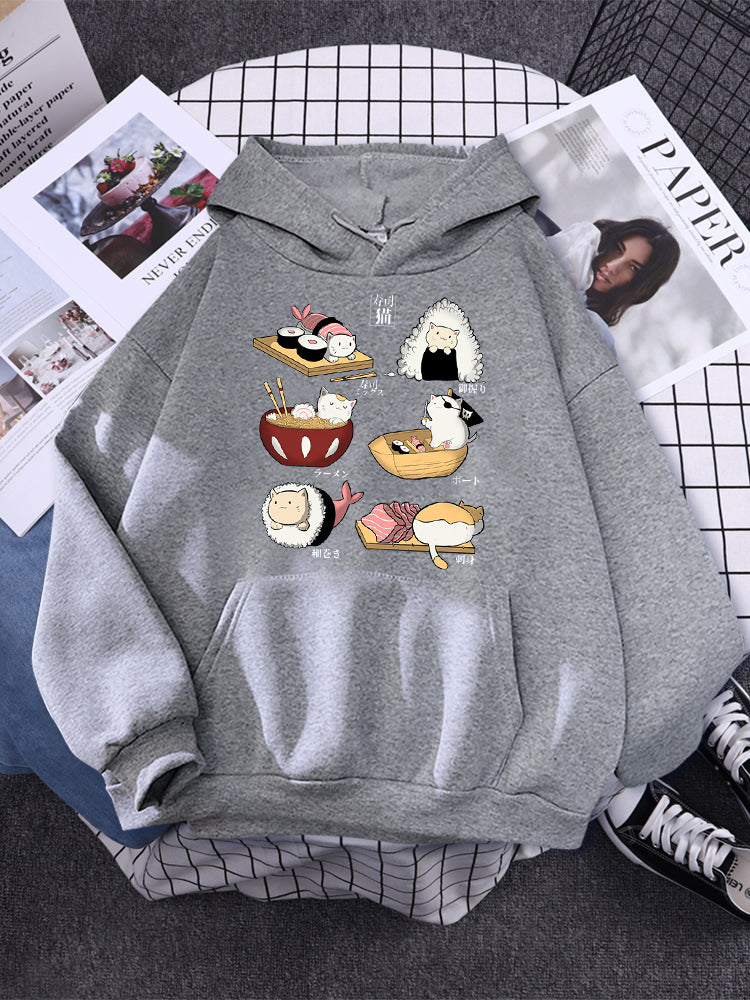 Sushi Cat Hoodie