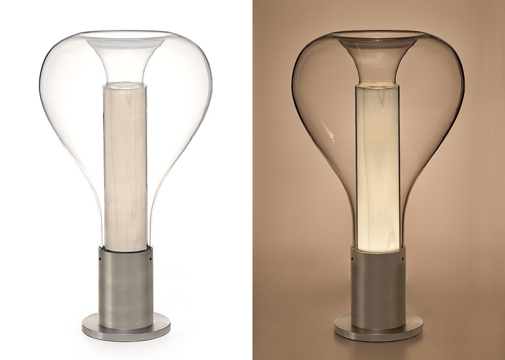 LavaLamp - Kunstnerisk bordlampe med lavasten